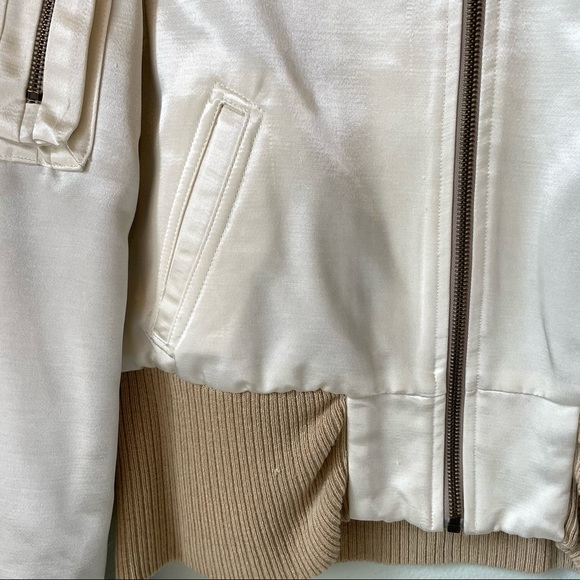 Embroidered bomber jacket, Twelfth Street by Cynthia Vincent | size small Petite - Picture 2 of 10